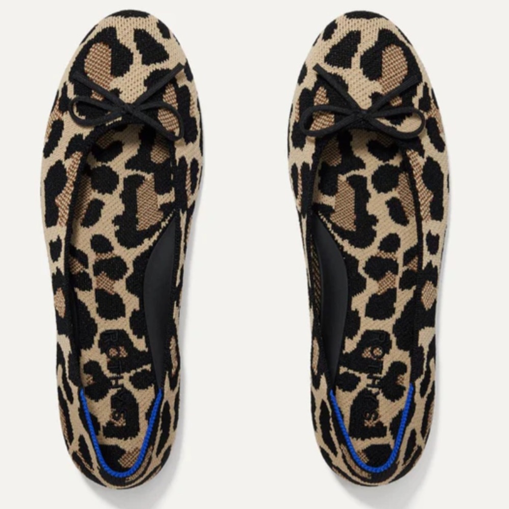 Rothy’s ‘The Ballet Flag’ size 7 in Desert Cat